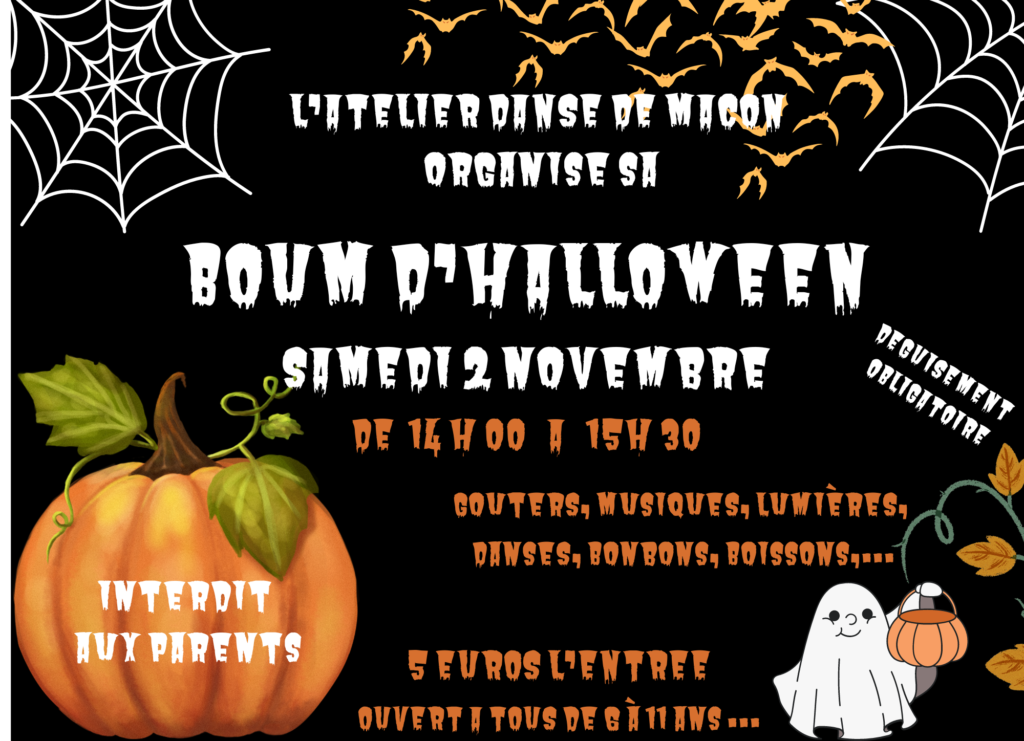 Boom d’Halloween à Mâcon